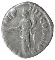Denarius - Commodus TR P VII IMP IIII COS III P P; Pax, Rome, 181-182 reverse image