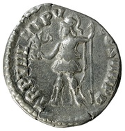Denarius - Commodus TR P VIII IMP V COS IIII P P; Roma and Victory, Rome, 183 reverse image