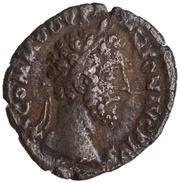 Denarius - Commodus TR P VIII IMP VI COS IIII P P; Felicitas obverse image