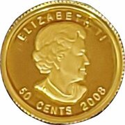 50 Cents - Elizabeth II De Havilland Beaver obverse image