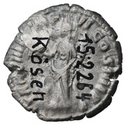 Denarius - Commodus TR P VIIII IMP VI COS IIII P P; Felicitas, Rome, 183-184 reverse image