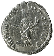 Denarius - Commodus TR P VIIII IMP VI COS IIII P P, Rome, 183-184 reverse image