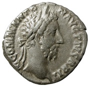 Denarius - Commodus P M TR P VIIII IMP VII COS IIII P P; Victory obverse image