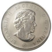50 Cents - Elizabeth II Montreal Canadiens obverse image