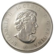 50 Cents - Elizabeth II Montreal Canadiens obverse image