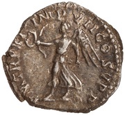 Denarius - Commodus P M TR P XI IMP VII COS V P P; Victory, Rome, 185 reverse image
