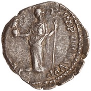 Denarius - Commodus FEL AVG P M TR P XI IMP VII COS V P P; Felicitas and Victory, Rome, 185 reverse image