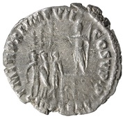 Denarius - Commodus FID EXERC P M TR P XI IMP VII COS V P P, Rome, 185 reverse image