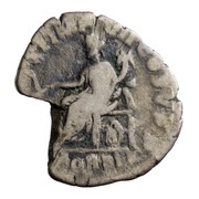 Denarius - Commodus FOR RED P M TR P XI IMP VII COS V P P; Fortuna, Rome, 185 reverse image