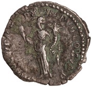Denarius - Commodus LIB AVG VI P M TR P XI IMP VII COS V P P; Liberalitas, Rome, 185 reverse image