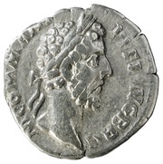 Denarius - Commodus LIB AVG VI P M TR P XI IMP VII COS V P P; Liberalitas obverse image