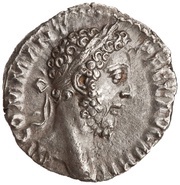 Denarius - Commodus LIBERT AVG P M TR P XI IMP VII COS V P P; Libertas obverse image