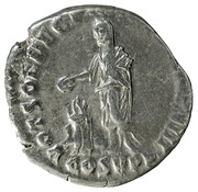Denarius - Commodus VOT SOL DEC P M TR P XI IMP VIII COS V P P, Rome, 185 reverse image