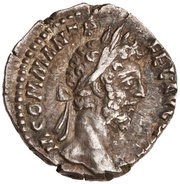 Denarius - Commodus AVCT PIET P M TR P XII IMP VIII COS V P P; Pietas obverse image