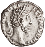 Denarius - Commodus PVBLIC FEL P M TR P XII IMP VIII COS V P P; Felicitas obverse image