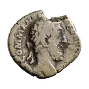Denarius - Commodus VICTORIAE FELICI; Victory obverse image