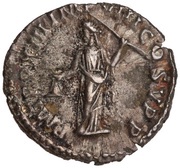 Denarius - Commodus P M TR P XIII IMP VIII COS V P P; Libertas, Rome, 187-188 reverse image