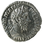 Denarius - Commodus P M TR P XIII IMP VIII COS V P P; Libertas obverse image
