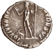 Denarius - Commodus IOV IVVEN P M TR P XIIII COS V DES VI; Jupiter, Rome, 189 reverse image