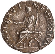 Denarius - Commodus P M TR P XV IMP VIII COS VI, Rome, 190 reverse image