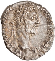 Denarius - Commodus FELIC PERPETVAE AVG; Felicitas obverse image