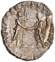 Denarius - Commodus FELIC PERPETVAE AVG; Felicitas, Rome, 191-192 reverse image