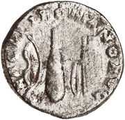 Denarius - Commodus HERCVLI ROMANO AVG, Rome, 191-192 reverse image