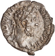 Denarius - Commodus IOM SPONSER SEC AVG; Jupiter obverse image