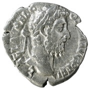 Denarius - Commodus MARTI VLTORI AVG; Mars obverse image