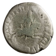 Denarius - Commodus MATRI DEV CONSERV AVG; Cybele, Rome, 191-192 reverse image