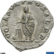 Denarius - Commodus VOT SOLV PRO SAL P R, Rome, 191-192 reverse image