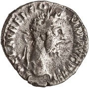 Denarius - Commodus P M TR P XVII IMP VIII COS VII P P; Pietas obverse image