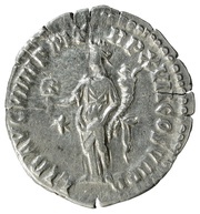 Denarius - Commodus LIB AVG VIIII P M TR P XVII COS VII P P; Liberalitas, Rome, 192 reverse image