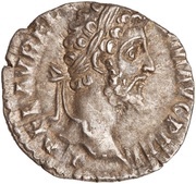 Denarius - Commodus LIB AVG P M TR P XVII COS VII P P; Libertas obverse image