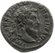 Denarius - Pertinax DIS CVSTODIBVS; Fortuna obverse image