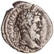 Denarius - Pertinax IANO CONSERVAT; Janus obverse image