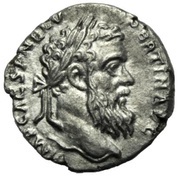 Denarius - Pertinax PROVID DEOR COS II obverse image