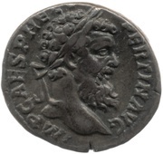 Denarius - Pertinax SAECVLO FRVGIFERO obverse image