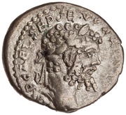 Denarius - Septimius Severus FELICIT TEMPOR obverse image