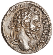 Denarius - Septimius Severus LEG XIIII GEM M V TR P COS obverse image