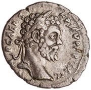 Denarius - Septimius Severus BONI EVENTVS; Bonus Eventus obverse image