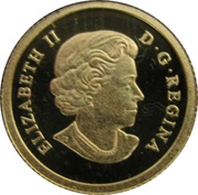 50 Cents - Elizabeth II Wood Bison obverse image