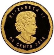 50 Cents - Elizabeth II Fractional Gold Set obverse image
