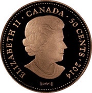 50 Cents - Elizabeth II 100 Blessings of Good Fortune obverse image