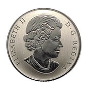 50 cents - Elizabeth II Lenticular Christmas Tree obverse image