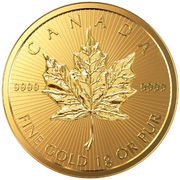 50 Cents - Elizabeth II 4th Portrait; GML Bullion Coinage, Canada, 2014-2022 reverse image