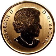 50 Cents - Elizabeth II Snow Angels obverse image