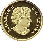 50 Cents - Elizabeth II Maple Leaf obverse image