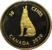 50 Cents - Elizabeth II Alex Colville 1967 50 Cent Coin, Canada, 2020 reverse image