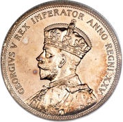 1 Dollar - George V Silver Jubilee obverse image